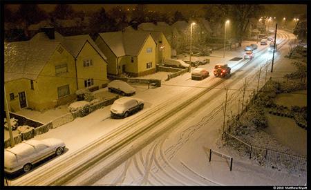 Images of the snow. By Freelance Photographer and Echo reader Matthew S Myatt.  
