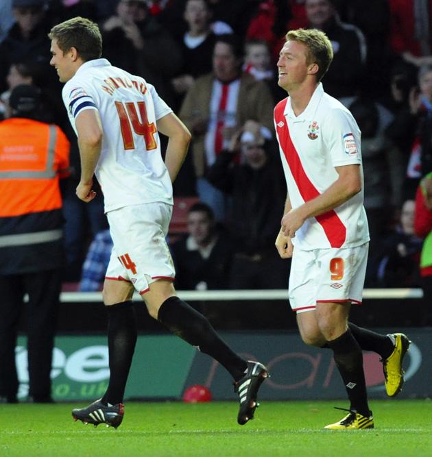 Photos from the FA Cup match between Southampton and Blackpool at St. Mary's Stadium.