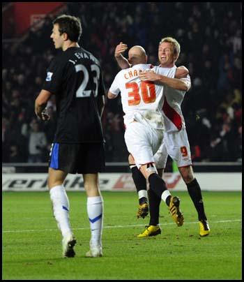 A selection of images from the FA Cup tie between Saints and Man United at St. Mary's.