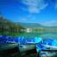 Rowing boats at Lake Banyoles