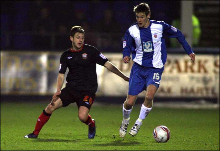Pictures from Saints' 0-0 draw with Hartlepool on Tuesday, February 22, 2011.