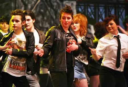 Hundreds of young hopefuls take to the stage for Global Rock Challenge 2011. 