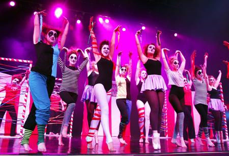 Hundreds of young hopefuls take to the stage for Global Rock Challenge 2011. 