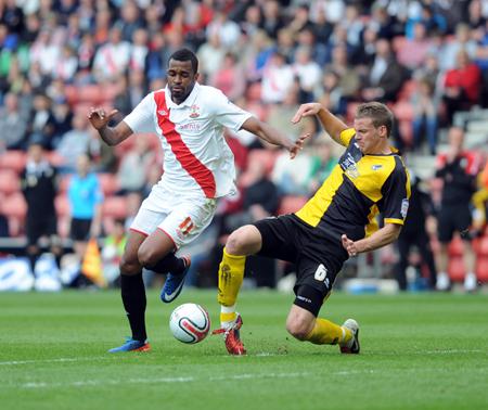 Selection of photos from Saints' League One clash with Bristol Rovers at St. Mary's on Saturday, April 16, 2011.