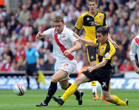 Selection of photos from Saints' League One clash with Bristol Rovers at St. Mary's on Saturday, April 16, 2011.