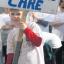 An earlier demonstration to save the unit outside Southampton General.