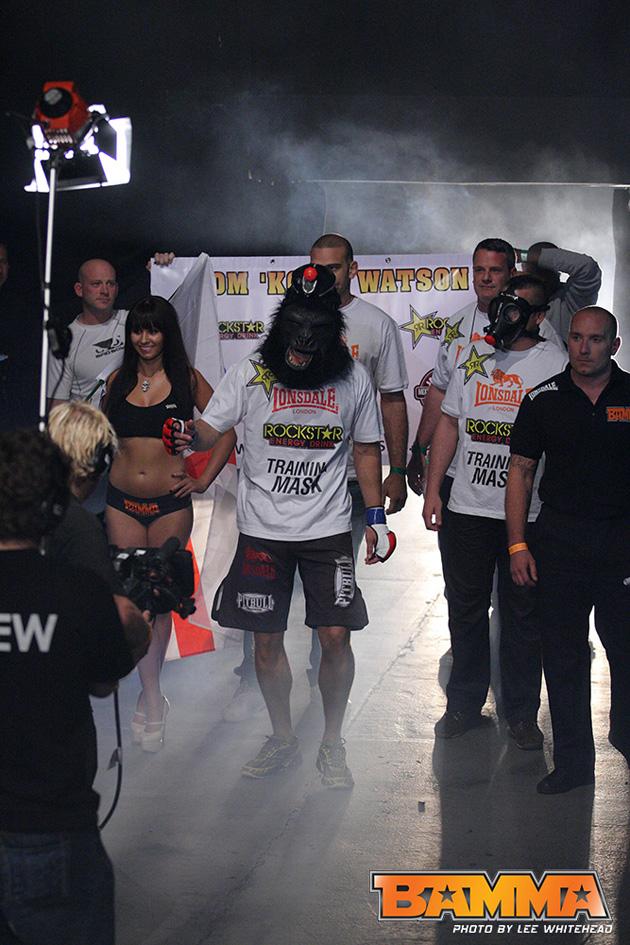 Photos from Tom 'Kong' Watson's BAMMA fight at Wembley Arena.