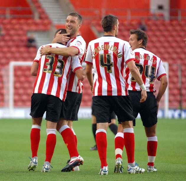Photos as Saints take on Torquay United in the League Cup at St. Mary's.