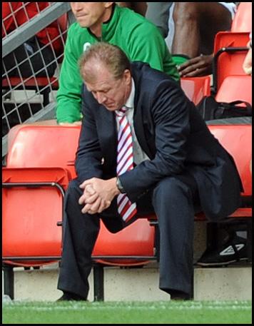 Despondent Forest manager Steve McLaren.
