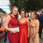 Year 11 students at Crofton School prom