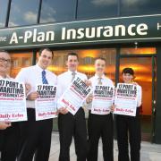 A-Plan Insurance are one of the companies that are supporting the troops.