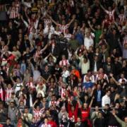Saints fans celebrate - but they won't all be at Wembley