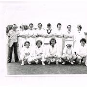 Harry May, front row third from left, in a Fair Oak cricket line up from 1979