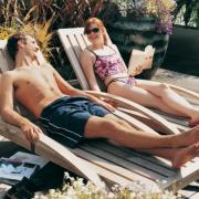 What are the rules on sunbathing naked in your own garden? The laws explained. (Archive photo)