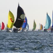 Round the Island Race, one of the biggest sporting events in the country