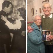 The Wellers, during their dating days and after 70 years of marriage