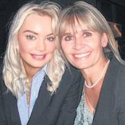 Emily Longley pictured with her mum Caroline