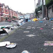 Newcombe Road following last year's street party