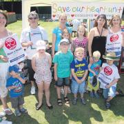 Families gather to show support as campaigners collect signatures at Paultons Park