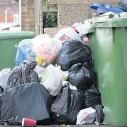 STRIKES: Rubbish piles up across Southampton