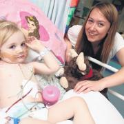 Helen Laverty’s two-year-old daughter Nancy underwent a third round of lifesaving heart surgery last week – but she says if the cardiac unit Nancy’s life could be at risk.