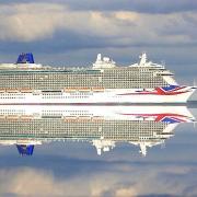 Britannia sailing into Southampton
