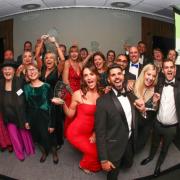 Celebratory scenes at last year's South Coast Business Awards event