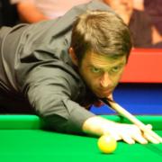 Picture by Kevin Legg: Ronnie O’Sullivan in action at the Guildhall last year.