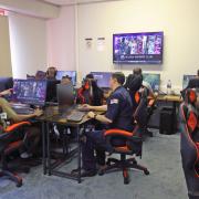 The new eSports suite at HMS Sultan