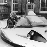 Two cars from the Jon Pertwee era are on display at the National Motor Museum in Beaulieu, including the Whomobile