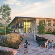 The latest design for the community hub due to be built at Southampton Outdoor Sports Centre