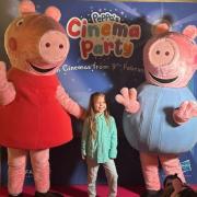 Southampton schoolgirl stars alongside Peppa Pig in new big screen adventure