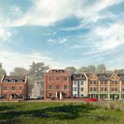 An artist's impression of what the former Lyndhurst Park Hotel site will look like