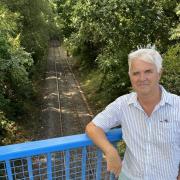 Cllr David Harrison fears that proposals to reopen the Totton-Hythe railway line have been shelved