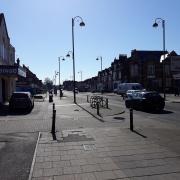 Deserted streets in Southampton during the first lockdown