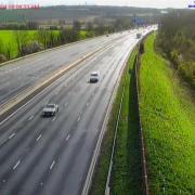 The M27 westbound. Picture: HCC