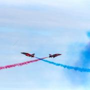 The Red Arrows are due to fly past Lee-on-the-Solent of June 8 & 9