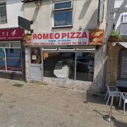 Romeo Pizza, on Bedford Place