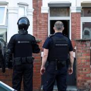 File photo of Immigration enforcement officers take part in an immigration raid in north west London. Picture date: Thursday June 15, 2023.