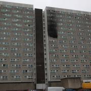 Firefighters became trapped in flat