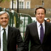 Chris Huhne and David Cameron