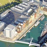An artist's impression of the proposed development of Royal Pier.
