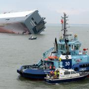 Plans are being drawn up to safely remove the Hoegh Osaka from Bramble Bank in the Solent