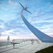 An artist's impression of what the monument could look like