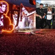 Let me entertain you! Robbie Williams rocks St Mary's days after One Love Manchester concert