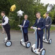 PHOTOS: Sports cars, an ice cream truck, and Segways at Thornden School prom