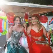 PHOTOS: New Forest Academy students arrive at their prom in style