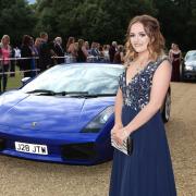 PHOTOS: Luxury Lamborghini and an old Robin Relaint - Only at the Oasis Academy Mayfield prom