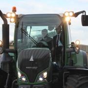 PHOTOS: Forget the fast cars - Wildren School students arrive at prom in a tractor