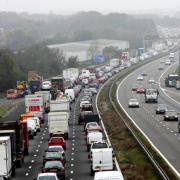 Drivers see delays on M27 - live updates